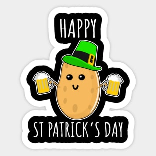 Happy St Patrick's Day Sticker